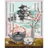 Картина за номерами Чайна царемонія Brushme 48x60см BS51499L