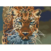Алмазна мозаїка Дикий звір Brushme 30x40см RDBS7012