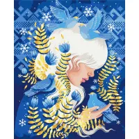 Картина за номерами Птахи зими © Поліна Скурихіна Brushme 40x50см PBS53864