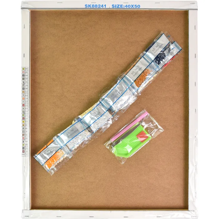 Алмазна мозаїка Strateg ПРЕМІУМ Кава у кожній ложечці розміром 40x50см SK88235