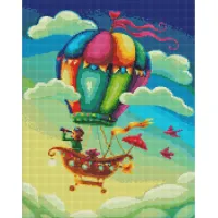 Алмазна мозаїка "Мандрівники" ©Elena Schweitzer AMO7315 Ідейка 40x50 см