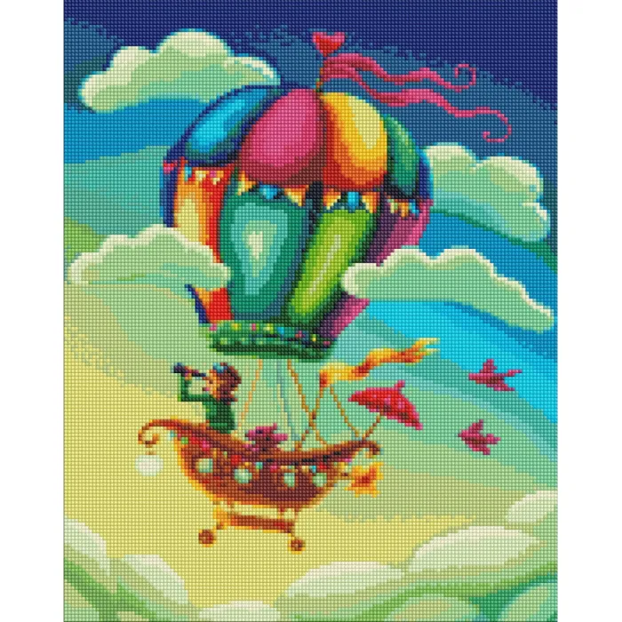 Алмазна мозаїка "Мандрівники" ©Elena Schweitzer AMO7315 Ідейка 40x50 см