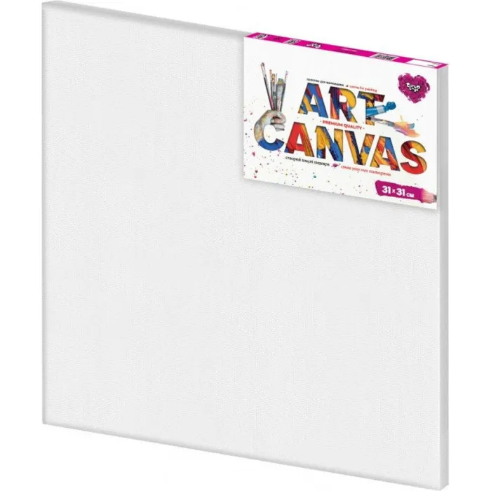 Полотно для малювання "Art Canvas" AC-31х31, 31х31 см