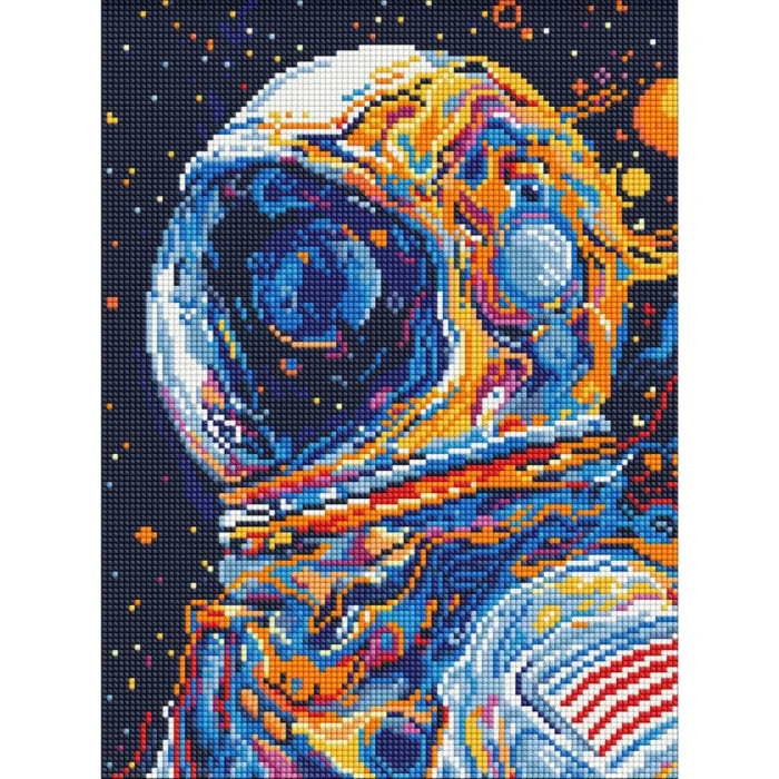 Алмазна мозаїка "Погляд у вічність" AMO8073, 30x40 см