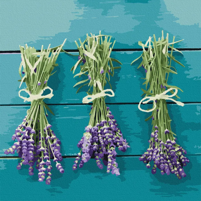 Картина за номерами Art Craft "Трояндове тріо" 40 * 40см 13114-AC