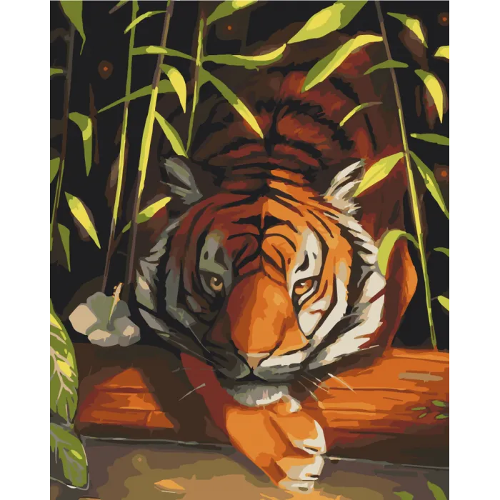 Картина за номерами Art Craft "Бенгальський тигр" 40 * 50см 11618-AC