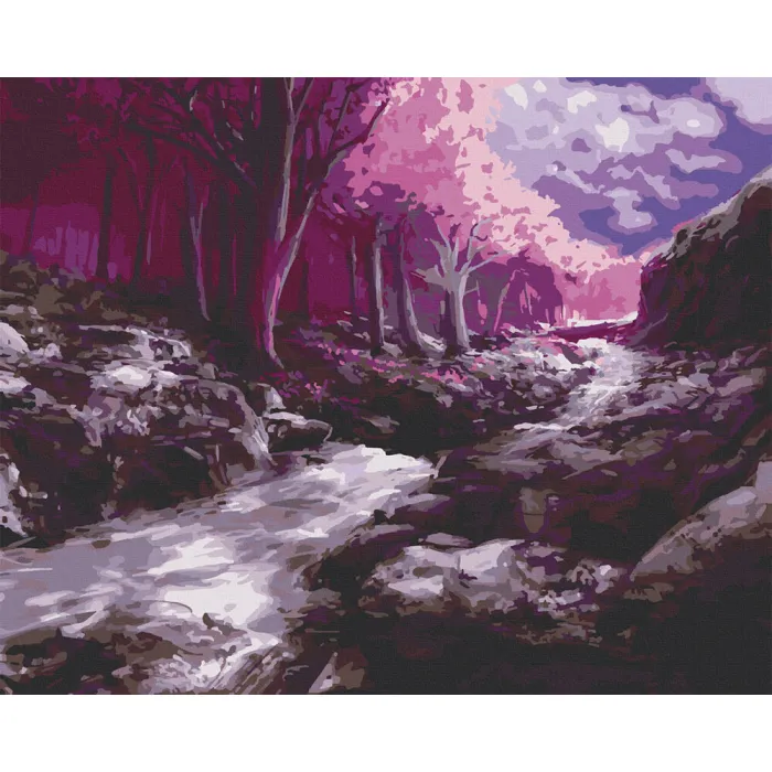 Картина за номерами Art Craft "Фантастичний ліс" 40 * 50см 10562-AC