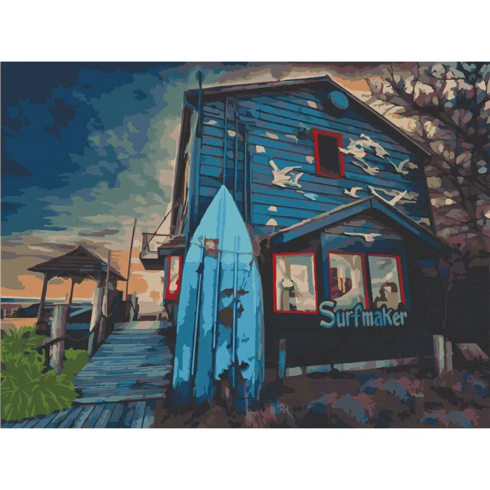 Картина за номерами Art Craft "Вест Корк. Ірландія" 40x50см 10557-AC