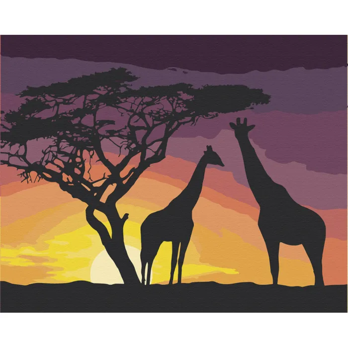 Картина за номерами Art Craft Африка перед сном 40x50см 11619-AC