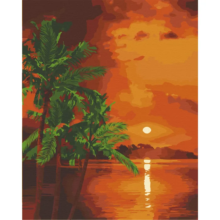 Картина за номерами Art Craft Вечір на Балі 40x50см 10571-AC
