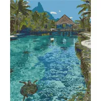 Картина за номерами Art Craft Рай на землі 40x50см 10578-AC