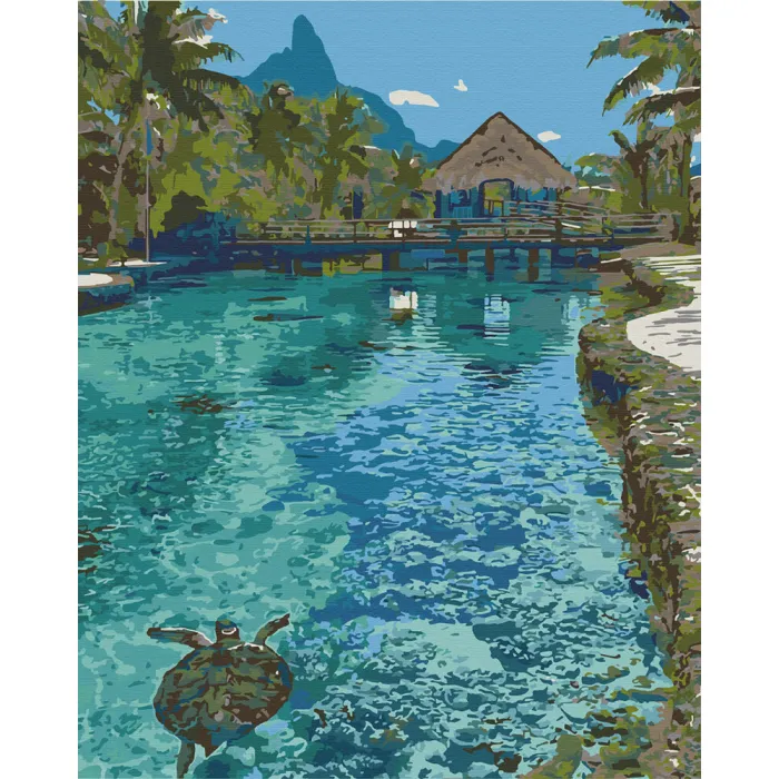 Картина за номерами Art Craft Рай на землі 40x50см 10578-AC