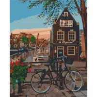 Картина за номерами "Кафе в Амстердамі" Art Craft 10580-AC 40x50 см