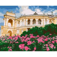 Картина за номерами "Одеса. Оперний театр" Art Craft 11233-AC 40x50 см