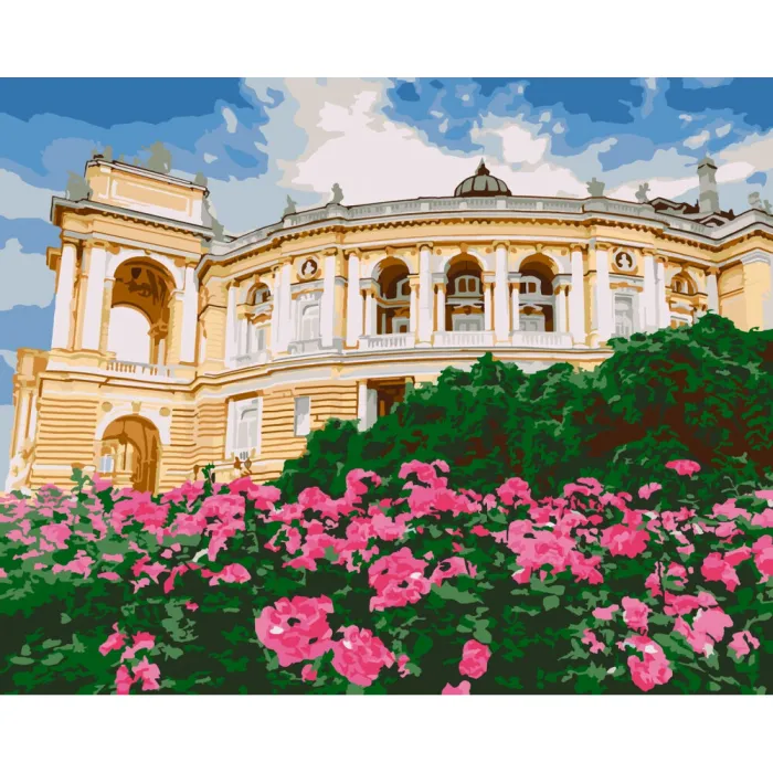 Картина за номерами "Одеса. Оперний театр" Art Craft 11233-AC 40x50 см