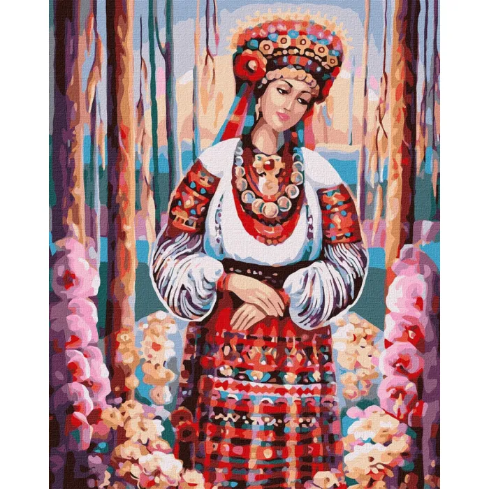 Картина за номерами "Золоті передзвони" Ідейка KHO4920 40x50см