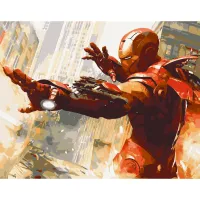 Картина за номерами "Iron man" Art Craft 16007-AC 40x50 см