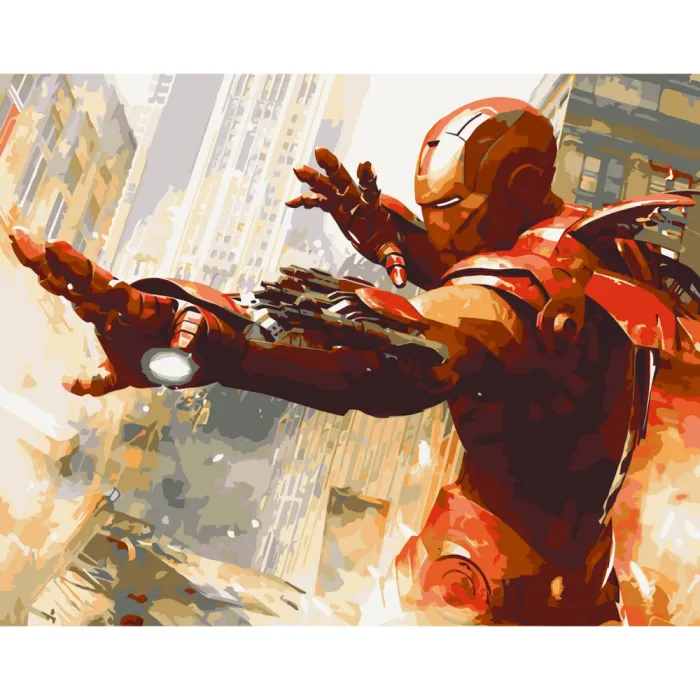 Картина за номерами "Iron man" Art Craft 16007-AC 40x50 см