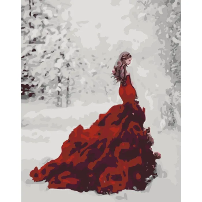 Картина за номерами "Юна краса" Art Craft 10615-AC 40x50 см