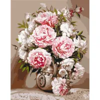 Картина за номерами "Ніжні півонії" Art Craft 13141-AC 40x50 см