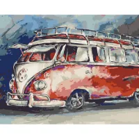Картина за номерами "Легендарне авто" Art Craft 12500-AC 40x50 см