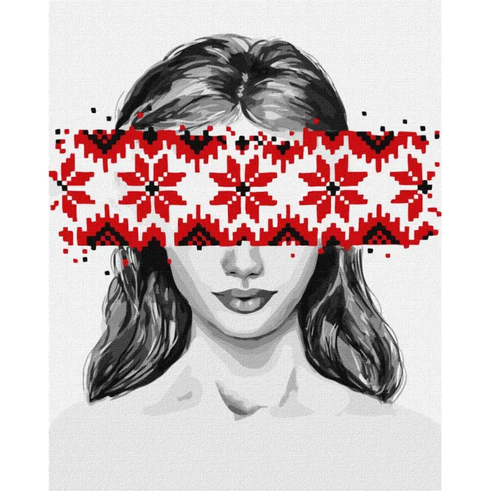 Картина за номерами "Оберіг" ©alina.slobodian.art Ідейка KHO2561 40x50 см