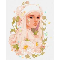 Картина за номерами "Рожева фантазія" ©lesya_nedzelska_art   KHO2555 40x50см Ідейка