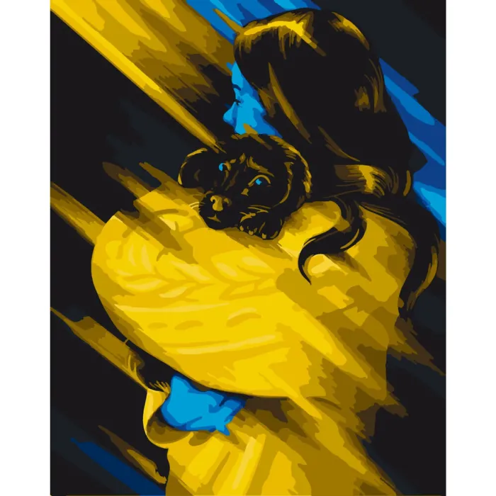Картина за номерами "Погляд дружби" Bambi 10401-NN 40x50 см