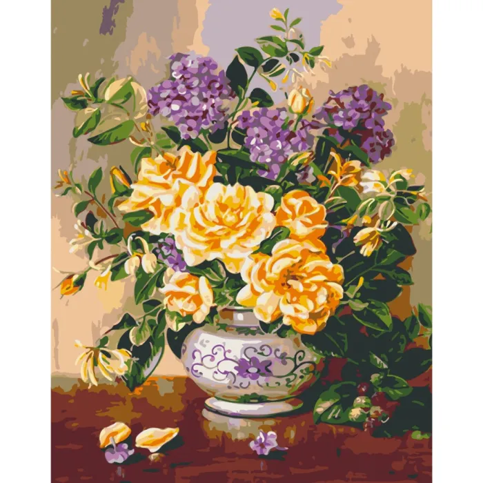 Картина за номерами "Літній букет" Art Craft 40x50 см 13023-AC