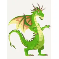 Картина за номерами "Dragon" 16077-AC 30x40 см