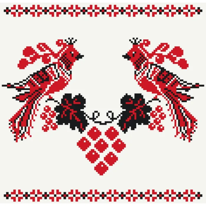 Картина за номерами "Весільний орнамент" 13037-AC 30x30 см