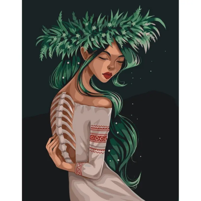 Картина за номерами "Мавка" @LIEN_ILLUSTRATION 10077-AC 40x50 см