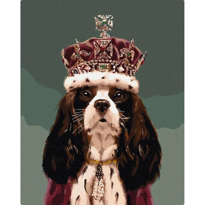 Картина за номерами "Король Чарльз" © Lucia Heffernan BS53617, 40x50см