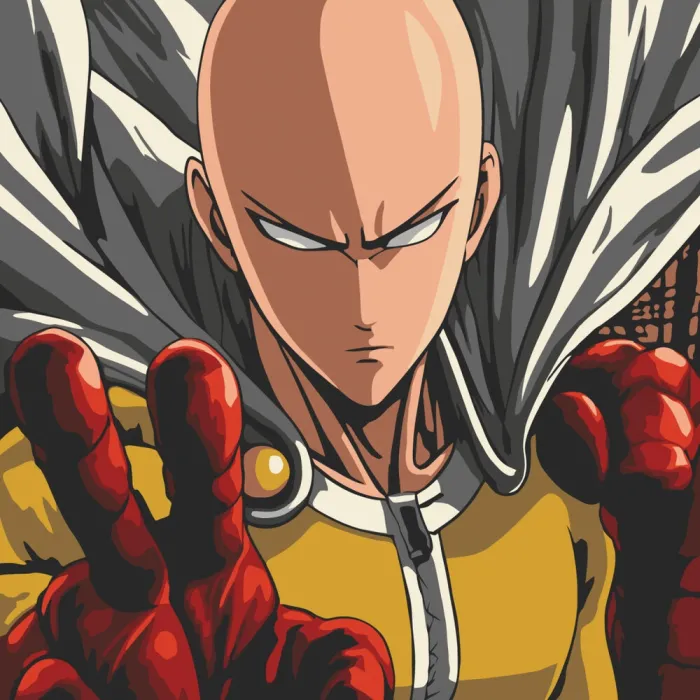Картина за номерами "One-Punch Man" 16083-AC 40x40 см