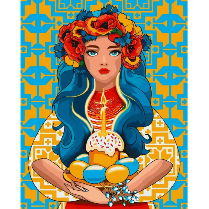 Картина за номерами "Великдень" Art Craft 40x50см 