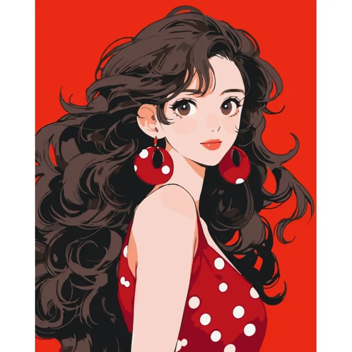 Картина за номерами "Anime girl" 10132-AC 40x50 см