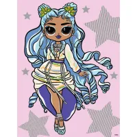 Картина за номерами "L.O.L. Surprise! O.M.G. Fashion show Missy Frost" KHO6273, 30x40 см