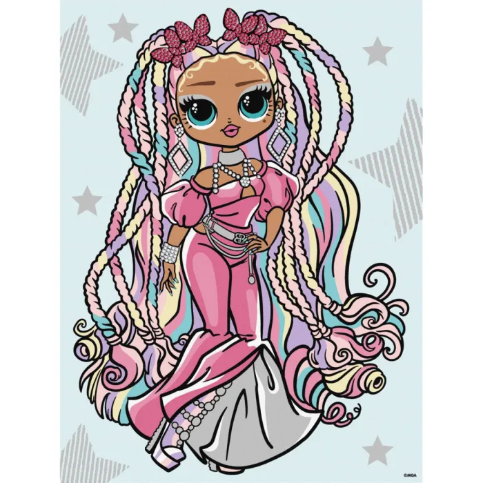 Картина за номерами "L.O.L. Surprise! O.M.G. Fashion show Twist Queen" KHO6274, 30x40 см