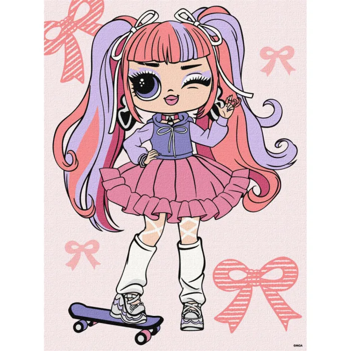 Картина за номерами "L.O.L. Surprise! Tweens Ali Dance" KHO6282, 30x40 см