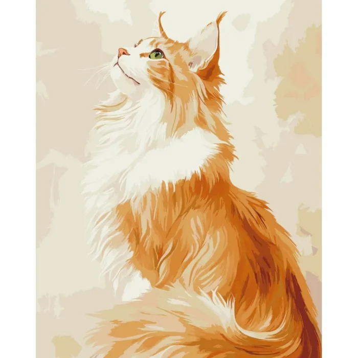 Картина за номерами "Рудий Мейн-кун" ©arttem_illustration 11704-AC 40x50см 