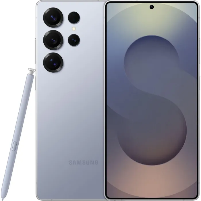 Смартфон Samsung Galaxy S25 Ultra 5G (S938) 6.9' 12/512ГБ, 2SIM, 5000мА•год, блакитний сріблястий титановий