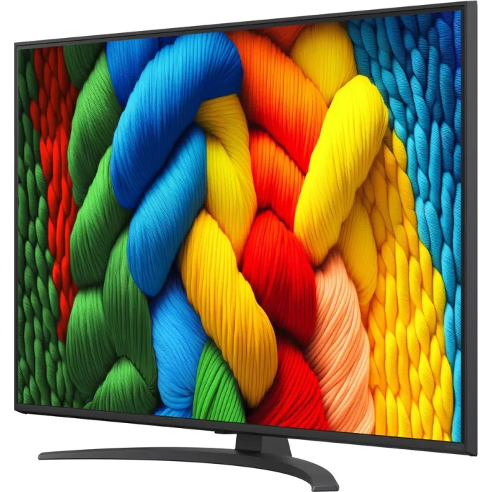 Телевізор 43" LG NanoCell  4K 61Hz Smart WebOS Black 43NANO81A6A