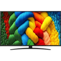 Телевізор 43" LG NanoCell  4K 61Hz Smart WebOS Black 43NANO81A6A