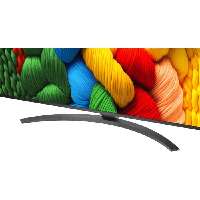 Телевізор 50" LG NanoCell 4K 61Hz Smart WebOS Black 50NANO81A6A