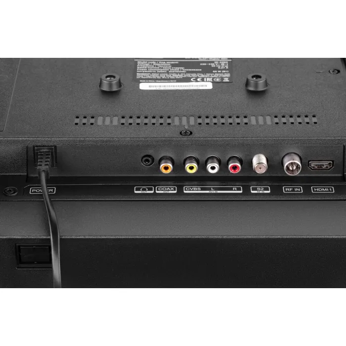 Телевізор 32" 2E LED HD 60Hz Black 2E-32D3