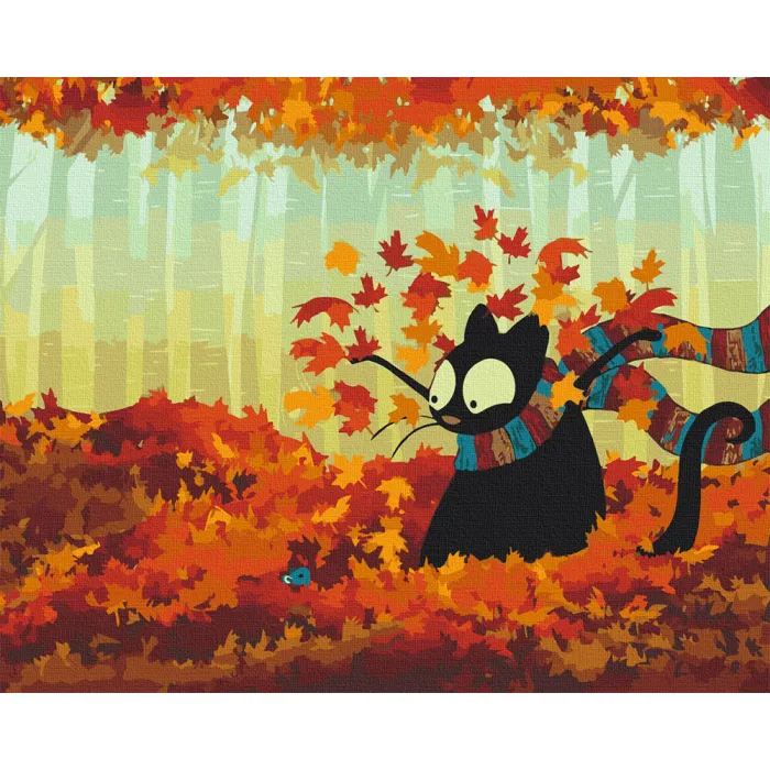 Картина за номерами Art Craft Осіння зустріч 40x50см 11622-AC