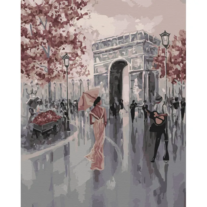 Картина за номерами Art Craft Дами на площі Етуаль 40x50см 11224-AC
