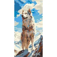 Картина за номерами На вершині 11543-AC 40x80 см