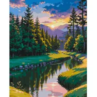 Картина за номерами На світанку 11038-AC 40x50 см