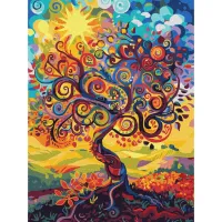 Картина за номерами Древо буття KHO5140, 30x40 см